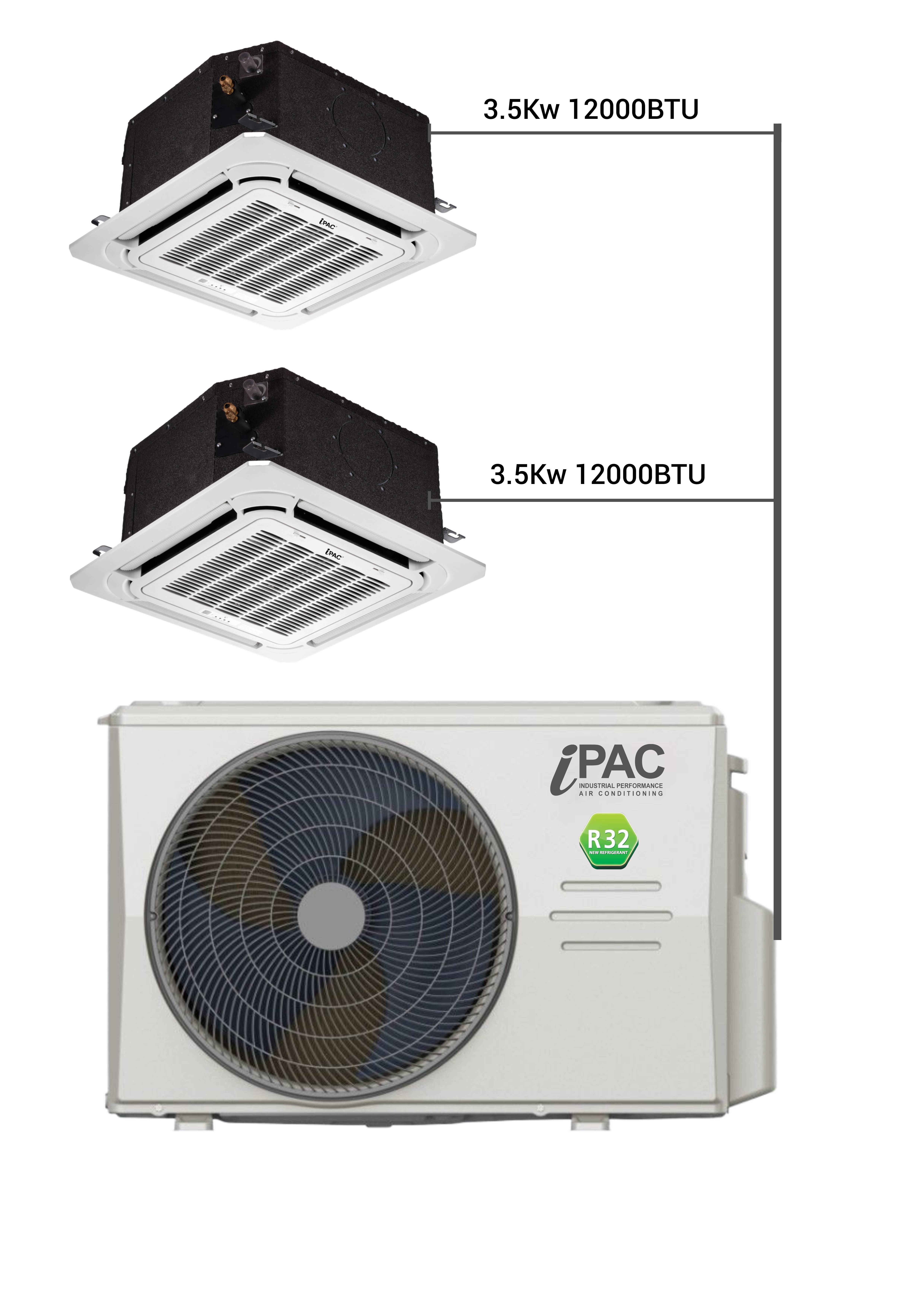 Air Conditioning Centre iPAC‑27-MOU 9kW Multi-Split Outdoor Air Conditioning Unit