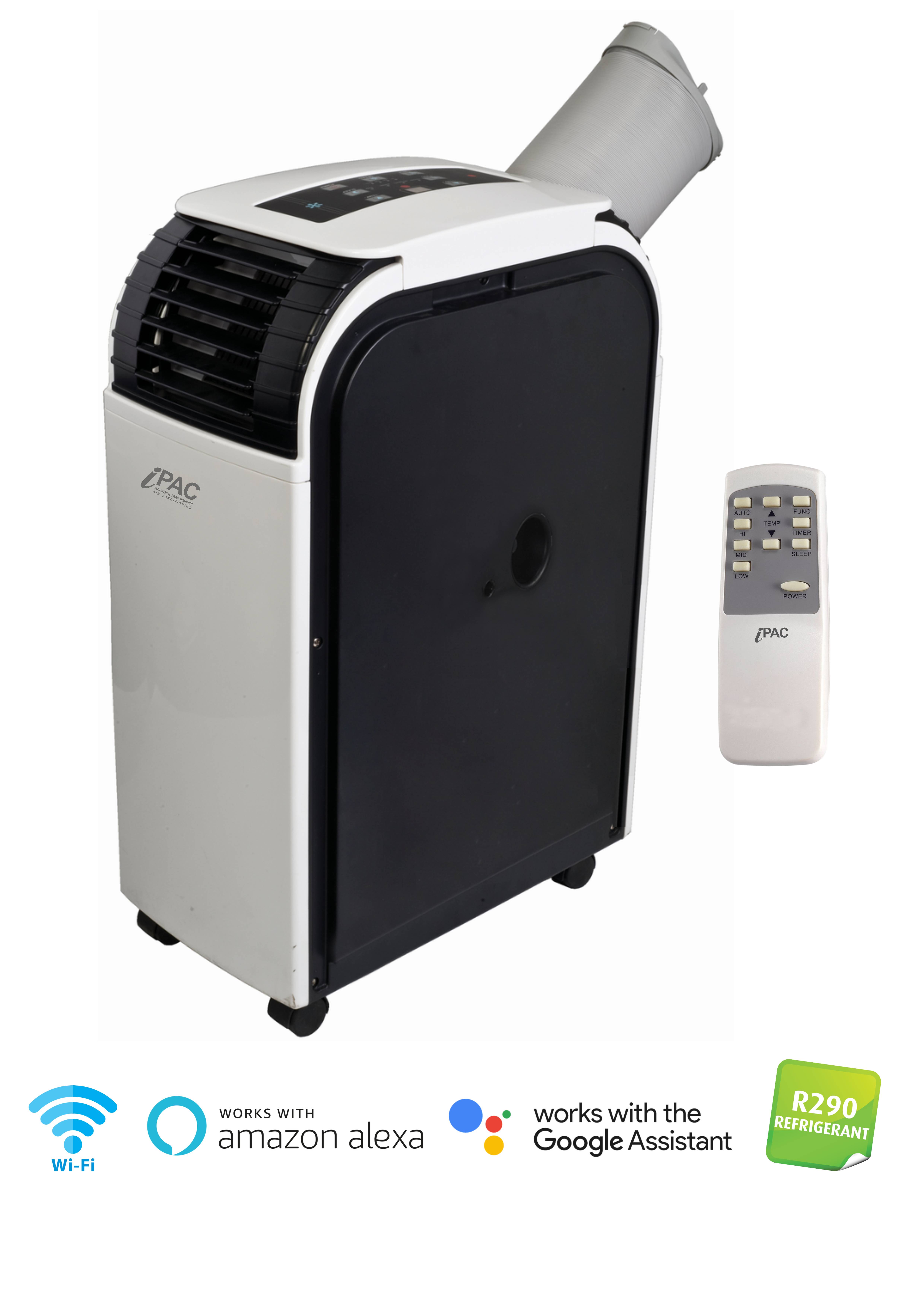 Air Conditioning Centre iPAC-55 Industrial Portable WiFi Air Conditioner & Heat Pump 18,000 BTU 230v