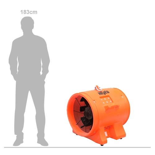 HEYLO PowerVent 12000 Portable Axial Ventilator Fan - 3 Phase