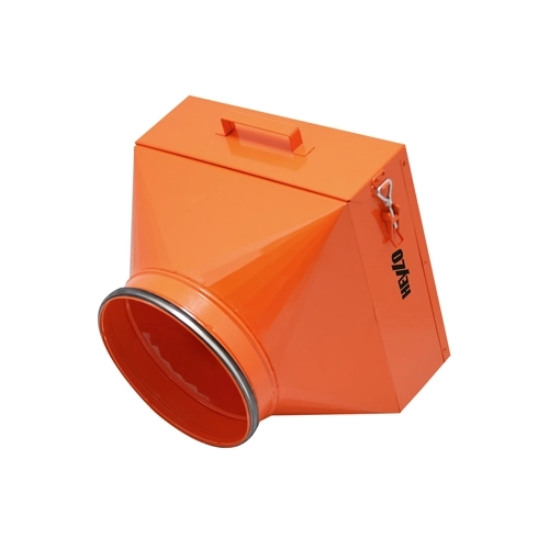 HEYLO FarbStop 3000 overspray extraction kit shown next to 183cm scale silhouette
HEYLO FarbStop 3000 overspray extraction kit ducting attachment
Angled front view of HEYLO FarbStop 3000 overspray extraction kit with filter
HEYLO FarbStop 3000 overspray extraction kit front filter view
HEYLO FarbStop 3000 overspray extraction kit filter unit close-up
Carry handle on HEYLO FarbStop 3000 overspray extraction kit
Control panel of HEYLO FarbStop 3000 overspray extraction kit