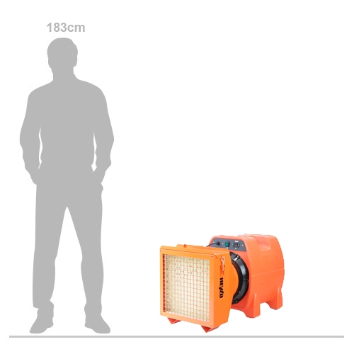 HEYLO FarbStop 3000 Portable Overspray Extraction Kit 230v