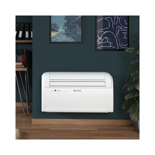 Olimpia Splendid Unico Edge Inverter 30SF air conditioner shown next to 183cm scale silhouette
Front view of Olimpia Splendid Unico Edge Inverter 30SF wall-mounted air conditioner
Close-up of control panel on Olimpia Splendid Unico Edge 30SF air conditioner
Olimpia Splendid Unico Edge Inverter 30SF air conditioner installed in a modern room setting