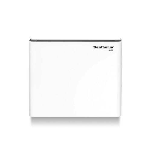 Dantherm DH 35 wall mounted commercial dehumidifier front view for medium pool rooms and leisure spaces