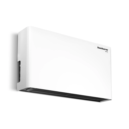 Dantherm DH 65 wall mounted condensation dryer angled view for high-humidity commercial and pool environments