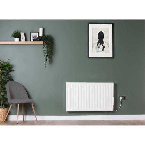 RadiWarm HE6080 1.14 kW water-filled wall-mounted electric radiator for small to medium rooms