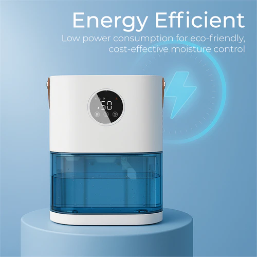 Prem-I-Air EH1472 energy efficient smart dehumidifier with low power moisture control