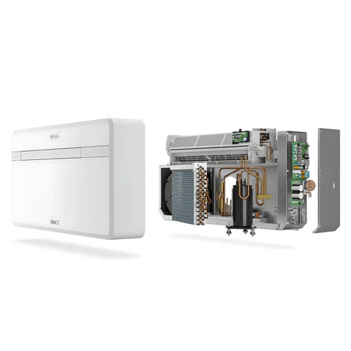 Olimpia Splendid Unico EVO 20HP wall-mounted air conditioner installed in a modern room