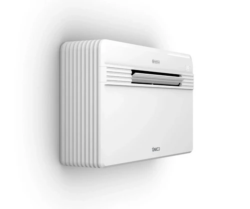 Olimpia Splendid Unico PRO EVAN 30HP air conditioner with motorised airflow flap open