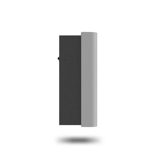 Dantherm DHC 55 commercial dehumidifier side profile showing slim wall mounted design