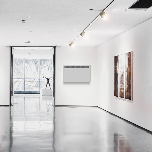 Dantherm DHC 55 commercial dehumidifier installed in a gallery environment for humidity control