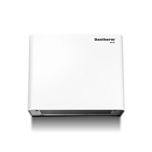 Dantherm DH 35 swimming pool and commercial dehumidifier showing wall mounted design