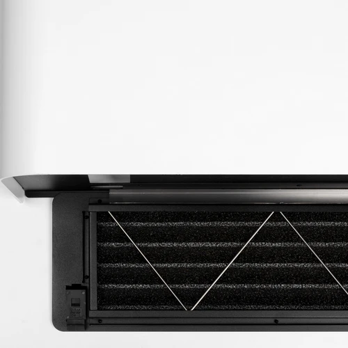 Dantherm DH 35 removable air filter for routine cleaning and maintenance