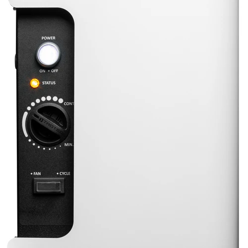 Dantherm DH 65 electronic humidistat and control panel for precise humidity management