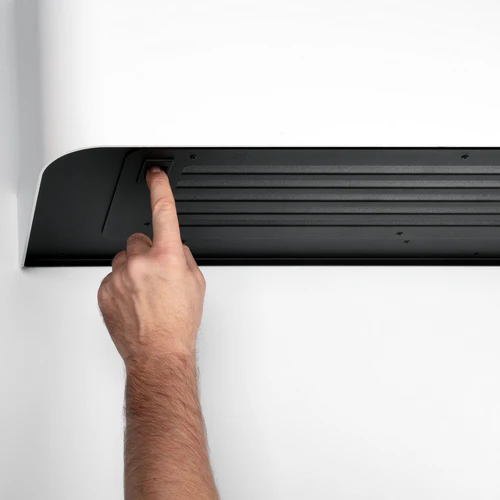 Dantherm DH 65 underside access panel for servicing and maintenance