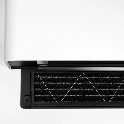 Dantherm DH 65 removable air filter for routine maintenance and cleaning