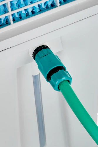 Chill-Teq EVA 72 evaporative air cooler with continuous water supply connection
