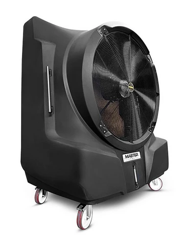 Master BC451 commercial evaporative cooler showing portable heavy-duty industrial design