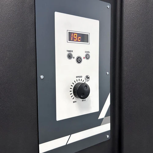 Master BC451 evaporative bio cooler control panel with digital display and variable speed controls