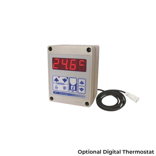 Space heater with digital thermostat sales