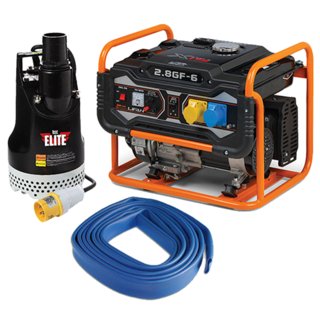 Elite Submersible Pump & Generator Emergency Flood Kit