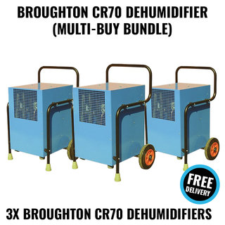 Broughton CR70 Dehumidifier Multi-Buy Package