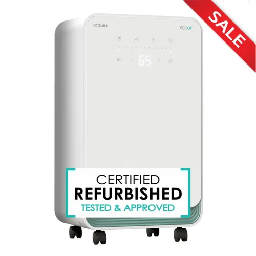 EcoAir Portable Dehumidifier 12L/Day